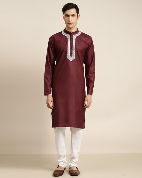 Sojanya Long Kurta with Insert Pocket