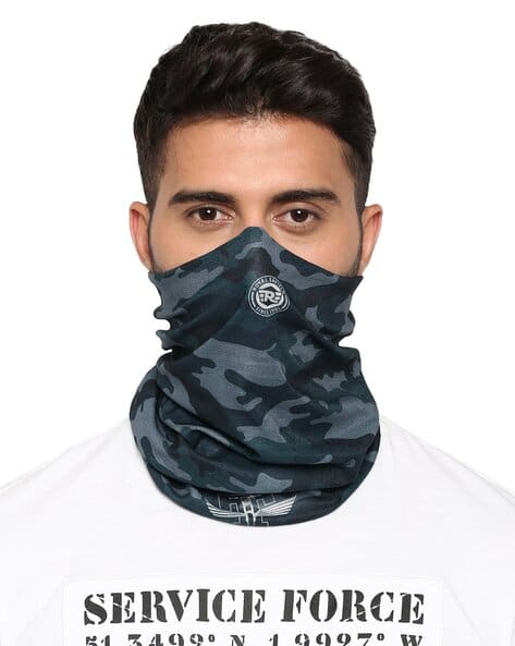 Camouflage Print Tube Bandana