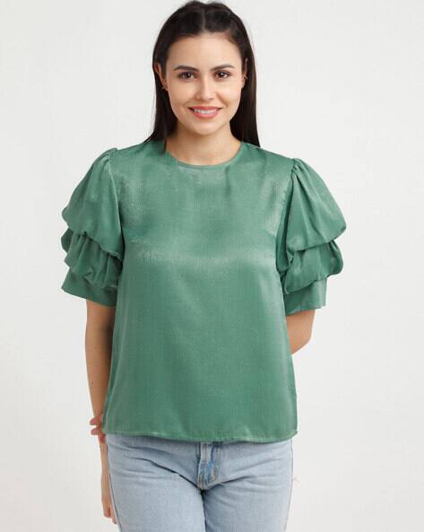 Zink London Layered Sleeves Top