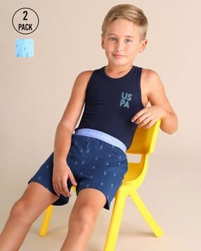 u.s. polo assn. Boys Pack of 2 Printed Shorts-picture-13
