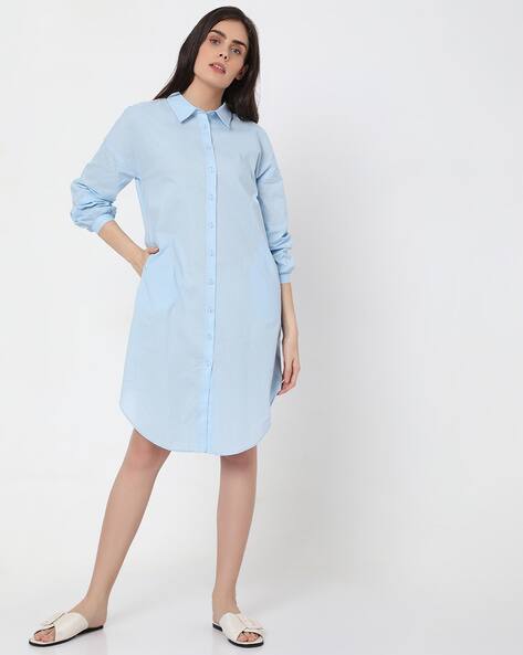 Buy Blue Dresses for Women by Vero Moda Online - Main Image