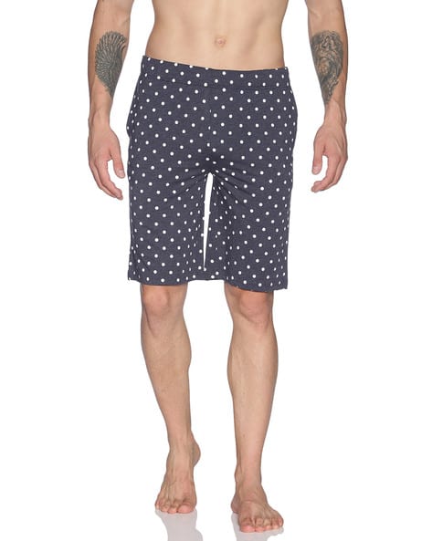 Polka-dotted Regular Fit Shorts