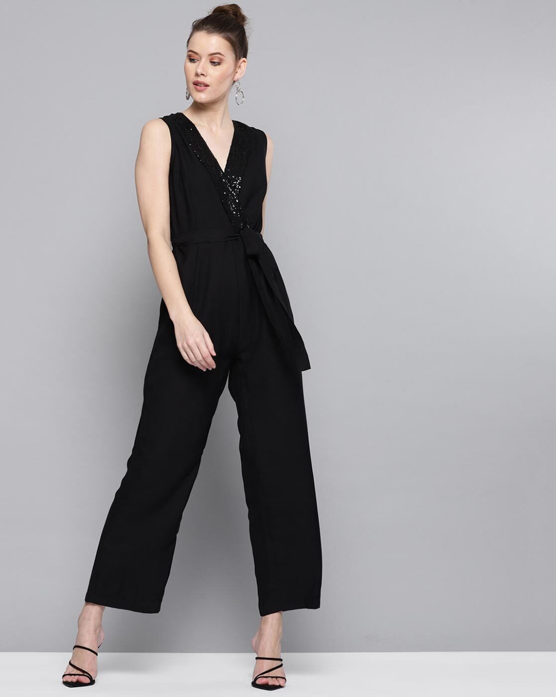 Black female jumpsuit online