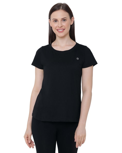 Soie Round-Neck Lounge T-shirt