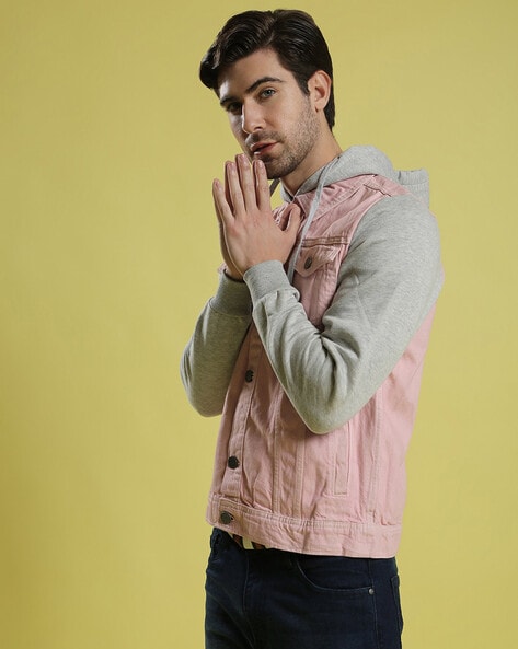 Buy Pink Jackets Coats for Men by Campus Sutra Online Ajio