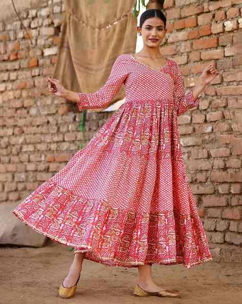 Buy Pink Dresses Gowns for Women by MOKSHI Online