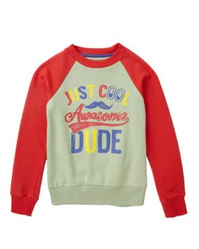 cub mcpaws Typography Sweat-shirt-picture-49