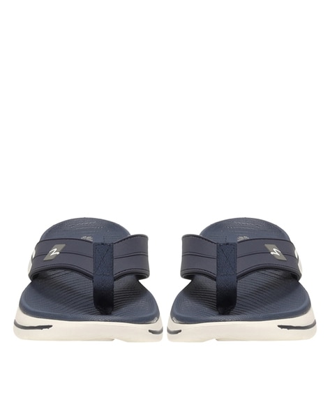 Men T-Strap Toe-Ring Flip Flops with Flat Heels