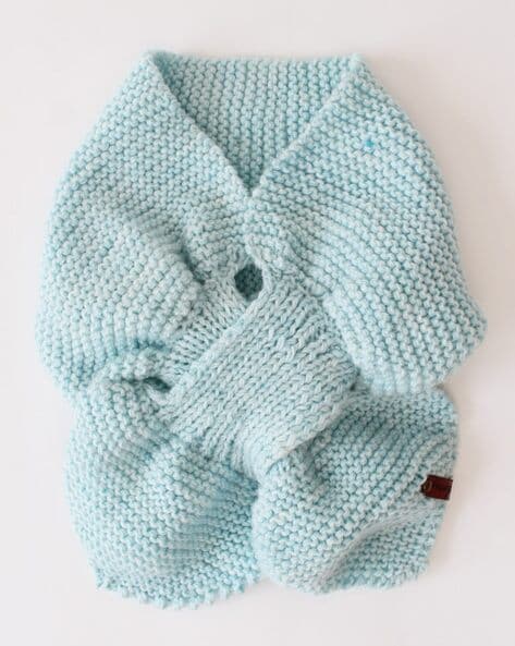 Ribbed Knitted Neck Warmer Scarf Price in India