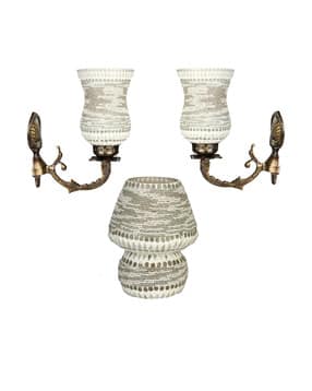 afast Set of 2 Wall Lamps with Table Lamp-picture-21