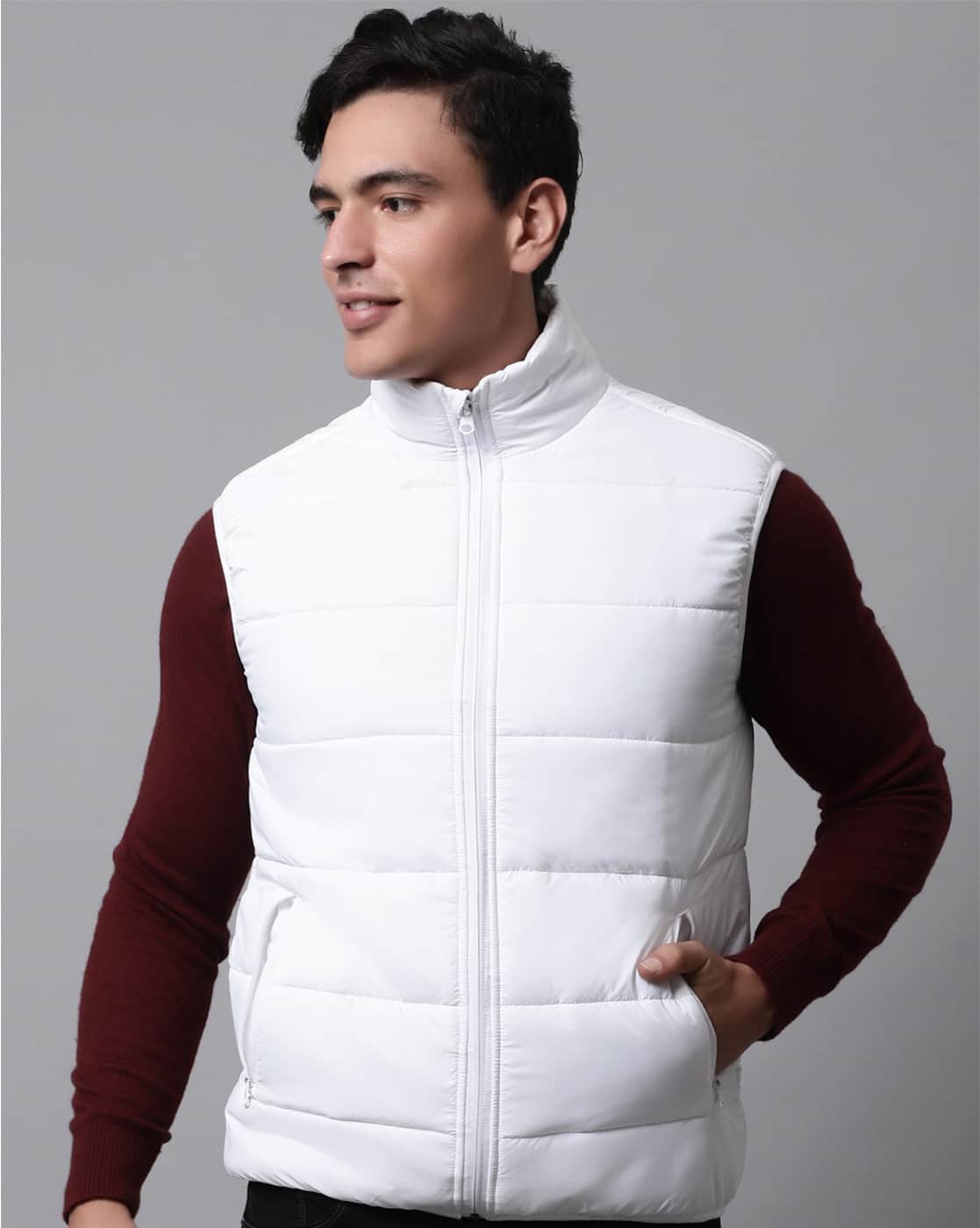 Buy White Jackets & Coats for Men by House Of Vedas Online | Ajio.com