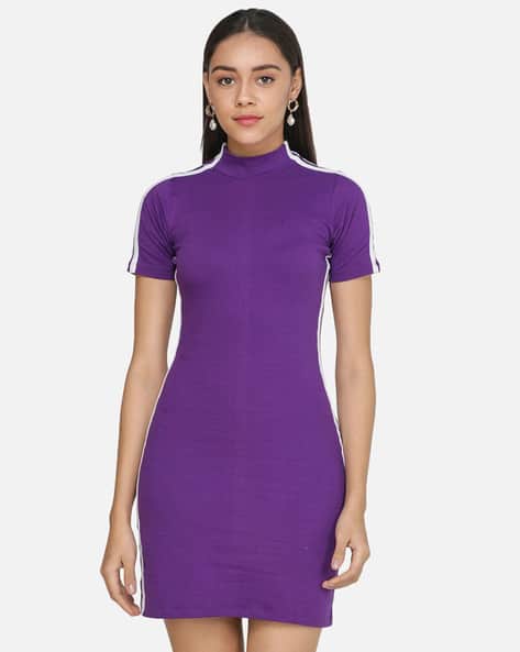 Buy Purple Dresses for Women by CATION Online
