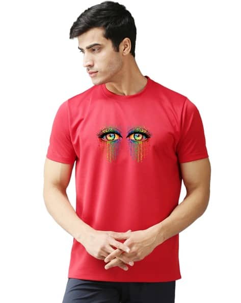 Buy Red Tshirts for Men by EPPE Online | Ajio.com