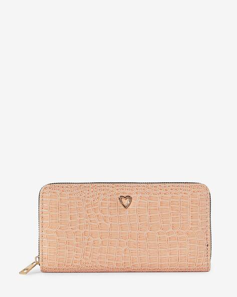 Haute Sauce Croc Embossed Bi-Fold Wallet