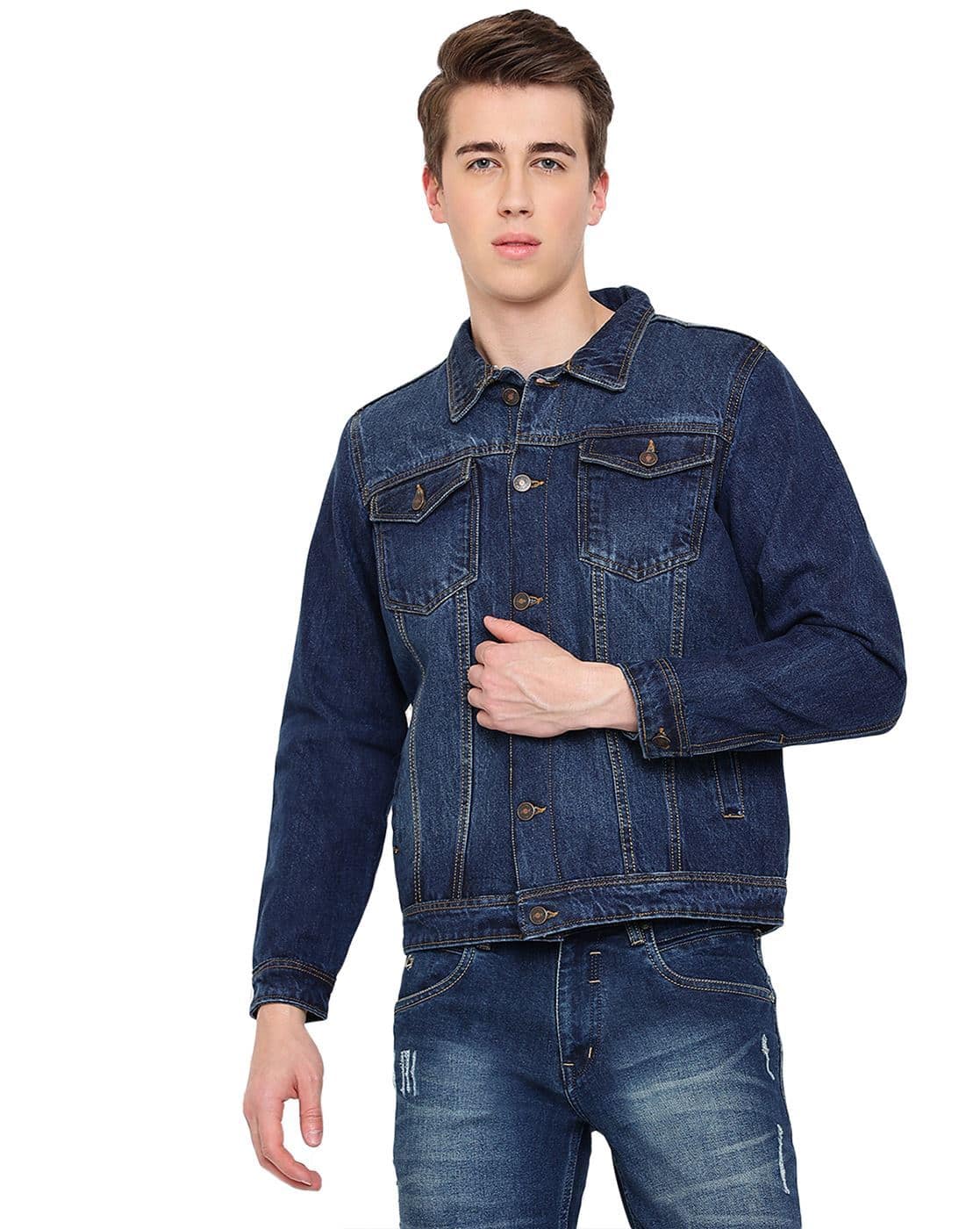 Indiabr Jaket Running Nike Original Cantabil Accidental Denim