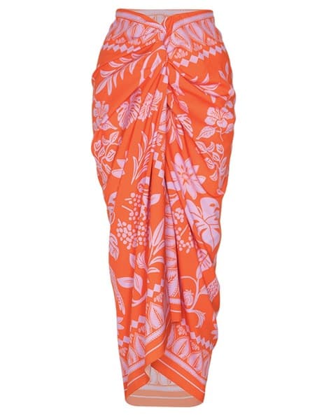 Women Floral Print A-Line Skirt