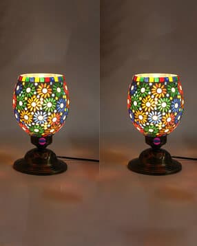 afast Set of 2 Table Lamps with Glass Shade  -picture-21