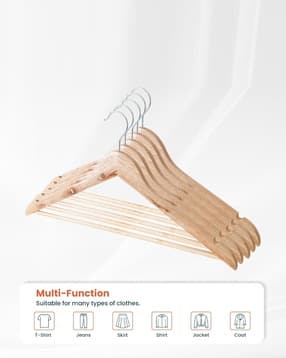 kuber industries Set of 5 Cloth Hangers-picture-45