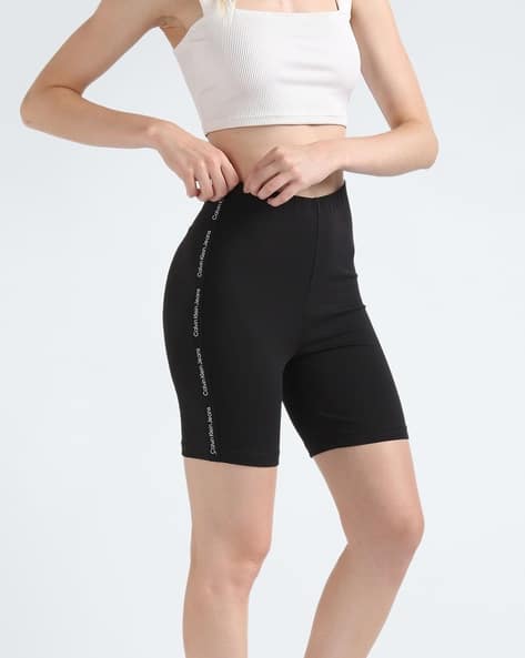 Calvin Klein Jeans Women Cycling Shorts with Elasticated Waist