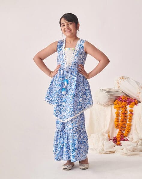 Pspeaches Women Floral Print 2-Piece Co-Ord Set