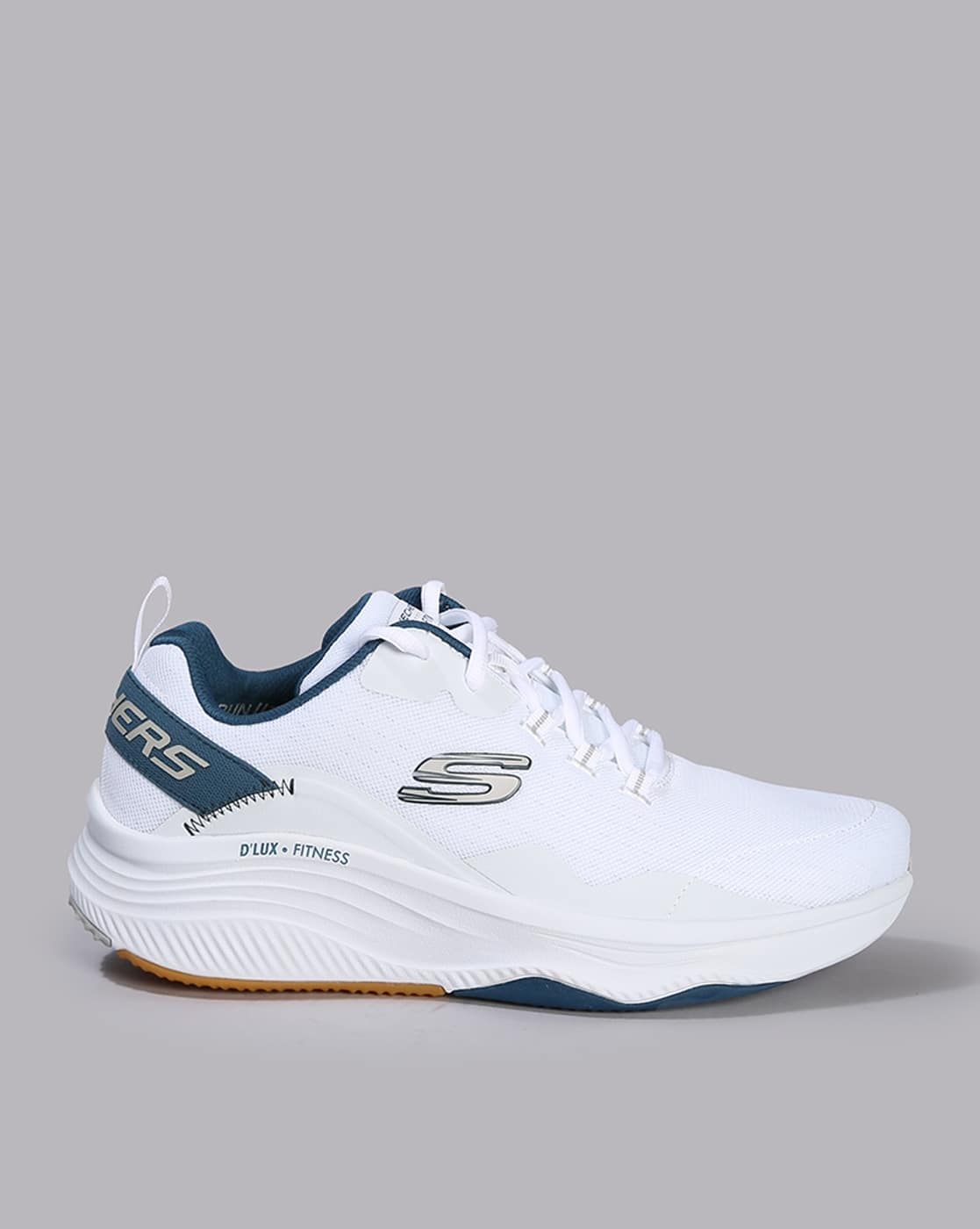 Skechers サイズ24(38) ホワイト スニーカー SKECHERS スケッチャーズ スリップインズ メンズ スニーカー 厚底 靴