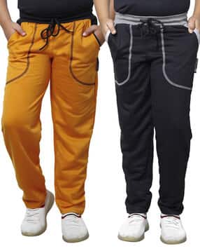 Pack of 3 Track Pants with Elasticated Waistband-image-1