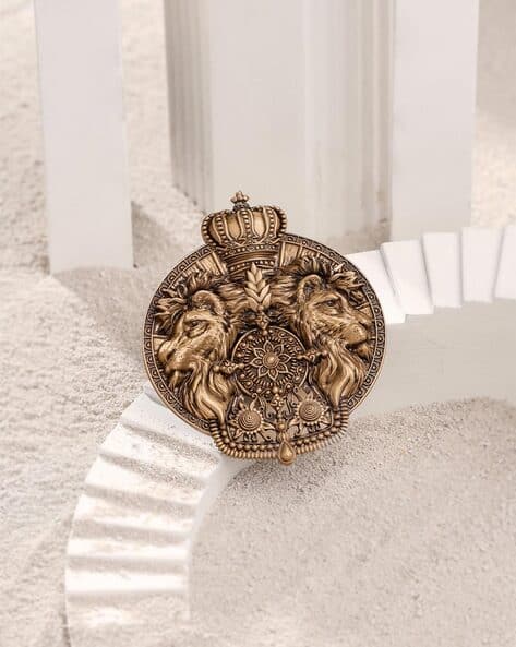 Buy Antique Gold-Toned Cufflinks & Tiepins for Men by Cosa Nostraa