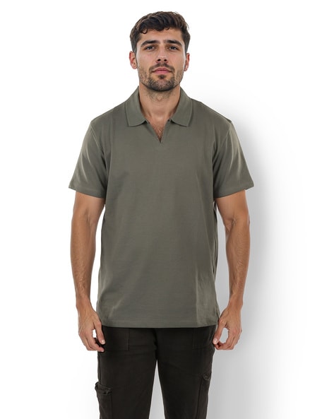 Celio Men Regular Fit Polo T-Shirt