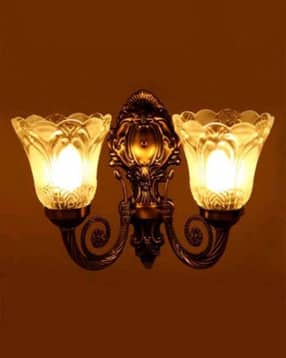 afast LED Sconce Wood Glass Wall Lamps-picture-46