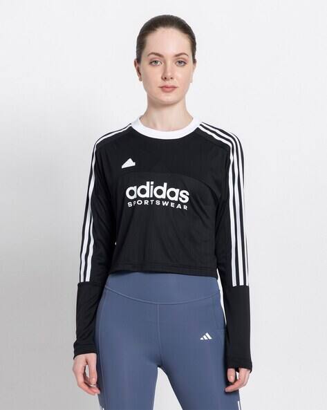 Brand Print Regular Fit Crew-Neck T-Shirt