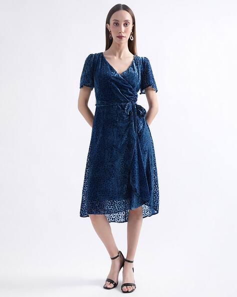 blue velvet dress jacket DKNY Blue Velvet Dress – OWNI