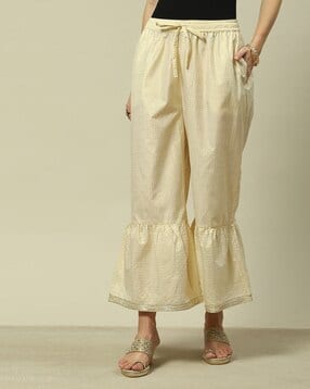 rangriti Women Geometric Print Shararas with Insert Pockets-picture-28