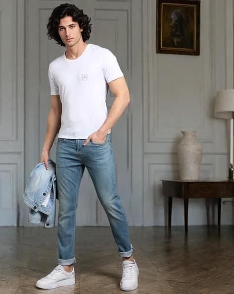 LEVI'S Men 512 Lightly Washed Slim Tapered Fit Jeans