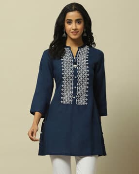 rangriti Women Embroidered Regular Fit Top-picture-10