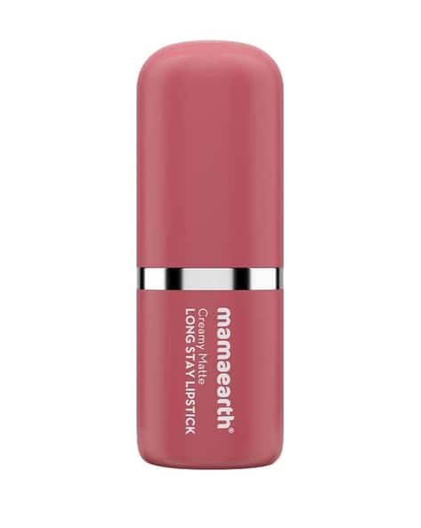 MAMAEARTH Creamy Matte Long Stay Lipstick - Rose Nude