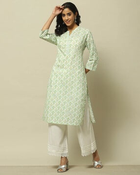 rangriti Women Floral Print Straight Kurta-picture-24