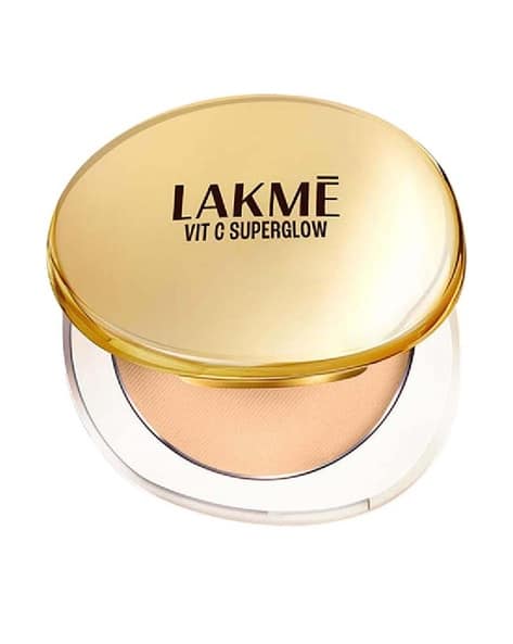 LAKME Makeup+Skincare Vitamin-C Superglow Skin Perfecting Compact - Sand 16