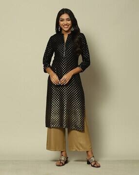 rangriti Women Geometric Print Straight Kurta-picture-39