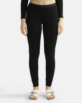 2523 Soft Touch Microfiber Elastane Stretch Leggings with Stay Warm Technology