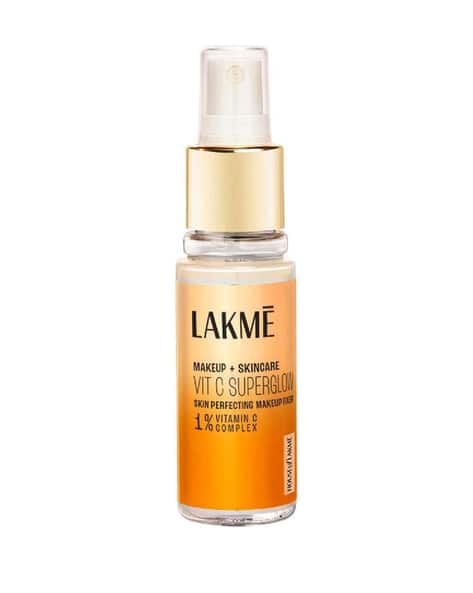 LAKME Makeup+Skincare Vit C Superglow Skin Perfecting Makeup Fixer (60 ml)