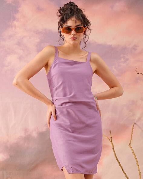 FREEHAND Women Square-Neck Bodycon Dress