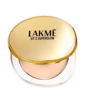 lakme Makeup+Skincare Vitamin-C Superglow Skin Perfecting Compact - Ivory 10-picture-45