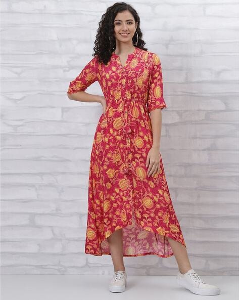 Buy Pink Dresses Gowns for Women by Rangriti Online Ajio