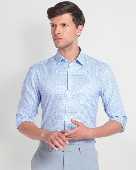 Buy Blue Shirts for Men by ARROW Online Ajio