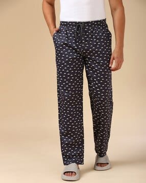 van heusen Men Printed Pyjamas with Insert Pockets-picture-15