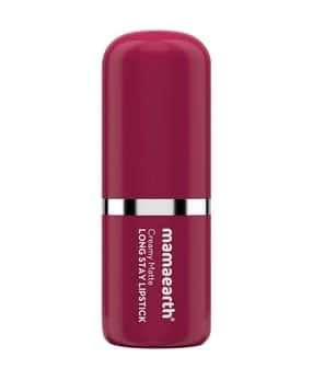 mamaearth Creamy Matte Long Stay Lipstick - Cranberry Crush-picture-12