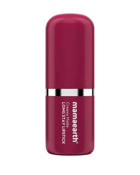 MAMAEARTH Creamy Matte Long Stay Lipstick - Cranberry Crush Offers & Cashback