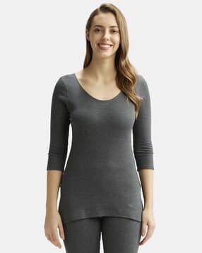 Ribbed Thermal Top with Side Vents