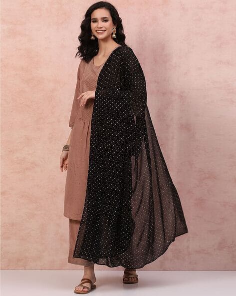 Rangriti Women Micro Print Dupatta