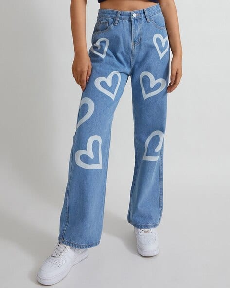 Heart hip denim allinone AM1263 S andmary Heart hip denim allinone